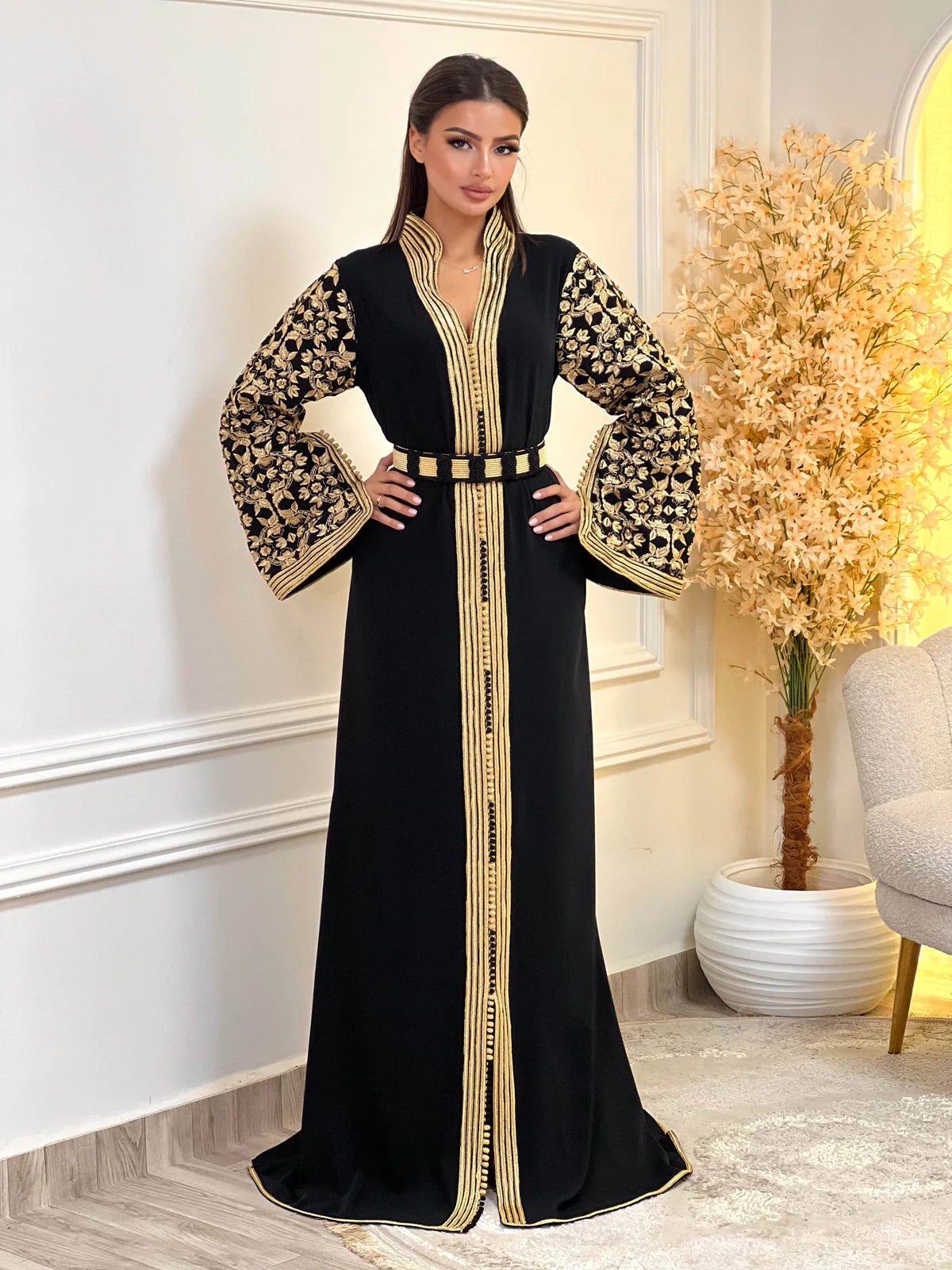 Caftan Fajr — Robe Caftan Marocaine Faite à la Main