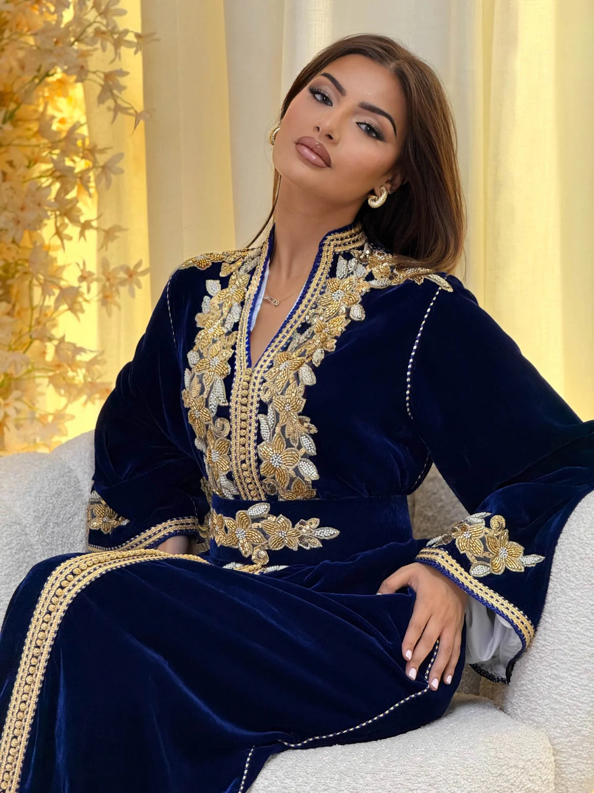 caftan en coton