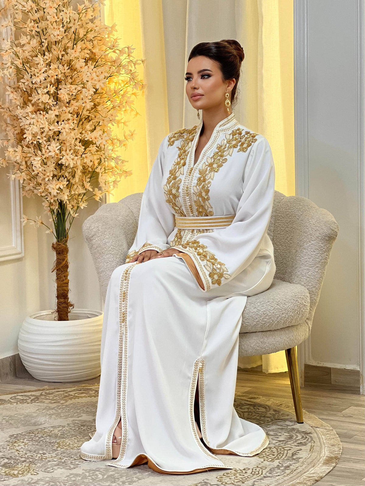 caftan en coton
